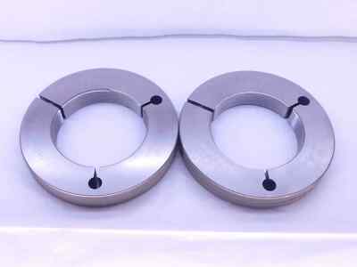3 7/8 12 UNJS 3A MODIFIED THREAD RING GAGES 3.875 GO NO GO PDS= 3.8209 & 3.8160