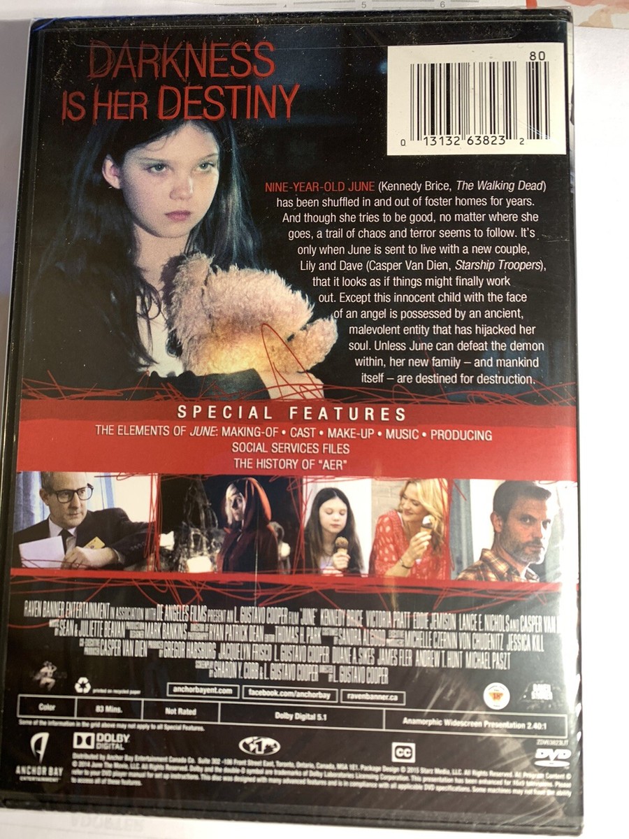 DVD June Evil Rages Within BRAND NEW Kennedy Brice Casper