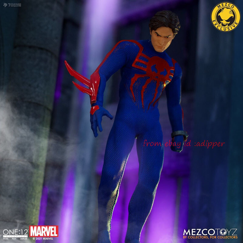 Perfect Mezco Toyz 1/12 Spider-Man 2099 Action Figure New Toys In