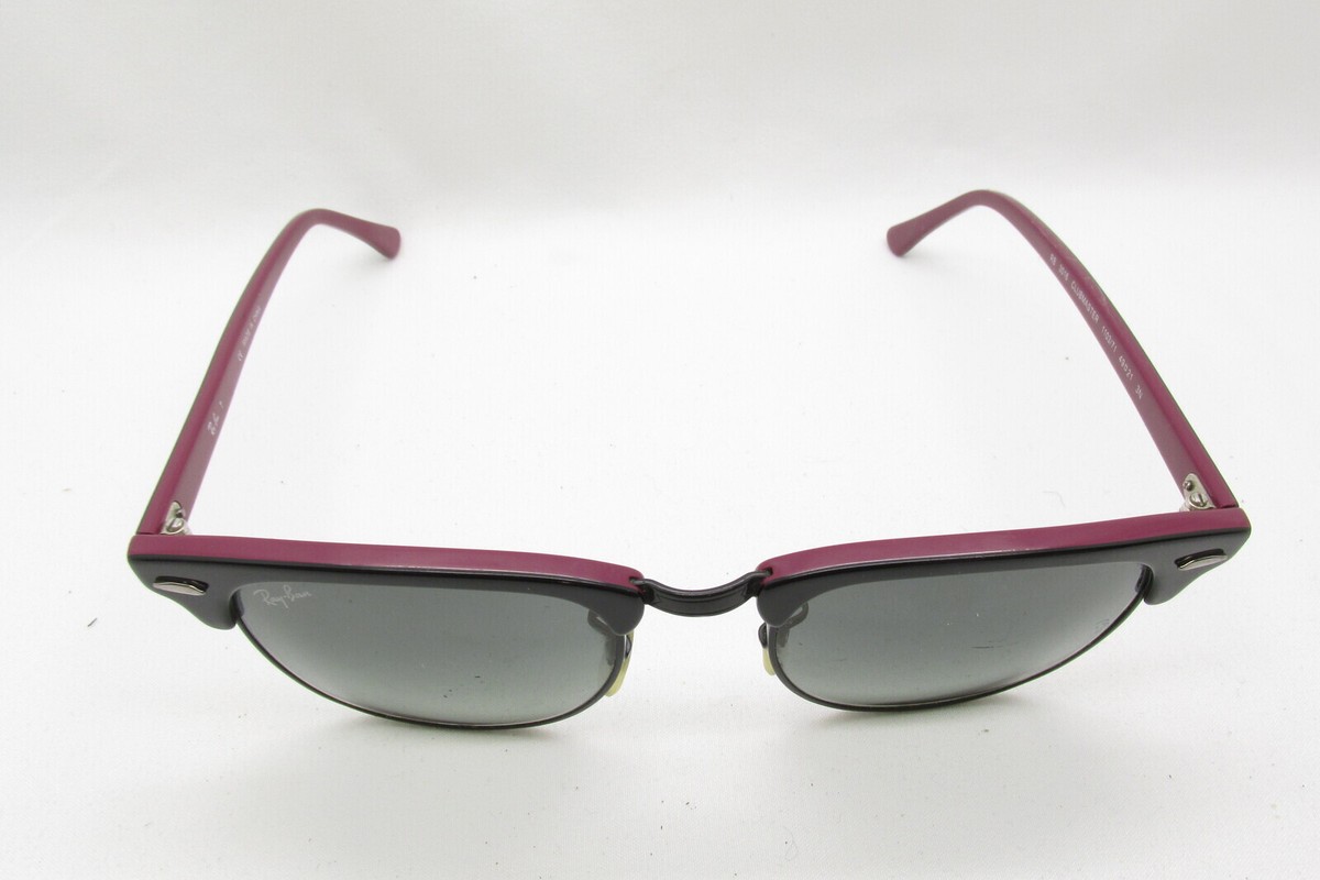 RAY-BAN CLUBMASTER RB 3016 1103/71 3N SUNGLASSES 49-21-140 RAY-BAN CLUBMASTER RB 3016 1103/71 3N SUNGLASSES 49-21-140