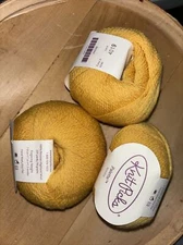 KNIT PICKS Palette 100% Peruvian Wool Yarn Semolina NEW Lot of 3