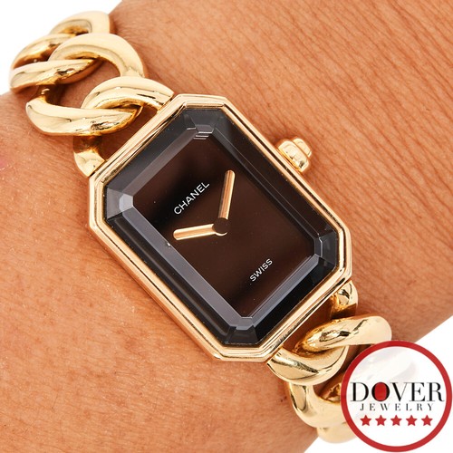 Chanel Premiere Gourmette 18K Gold H0003 20mm Ladies Quartz Watch NR $22,900.00
