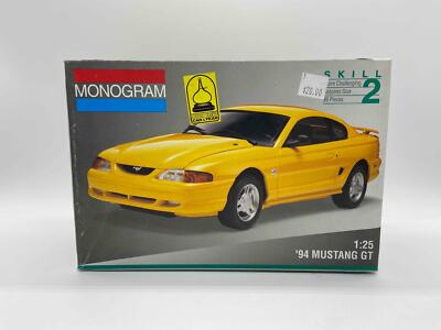 monogram 1/25 1994 ford mustang GT 完成品 1994 Monogram 1/25 '94 Mustang GT Open Complete #2967 | eBay