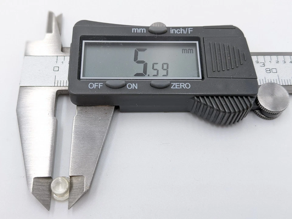 Lentes de faros American Flyer Lucite - Comprueba las medidas antes de comprar Foto 3 de 4