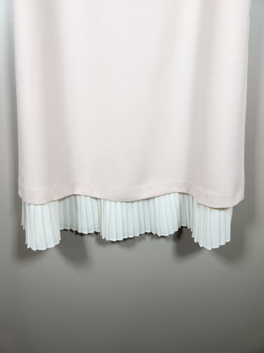 Nanette Lepore Dress Womens 2 Pink Lace Sheath Collar Barbiecore Sleeveless - Picture 6 of 16
