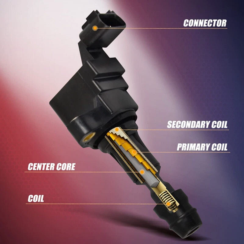 4 bobinas de encendido + 4 bujías para Chevrolet Buick Regal Lacrosses 2011-2017 Foto 3 de 4