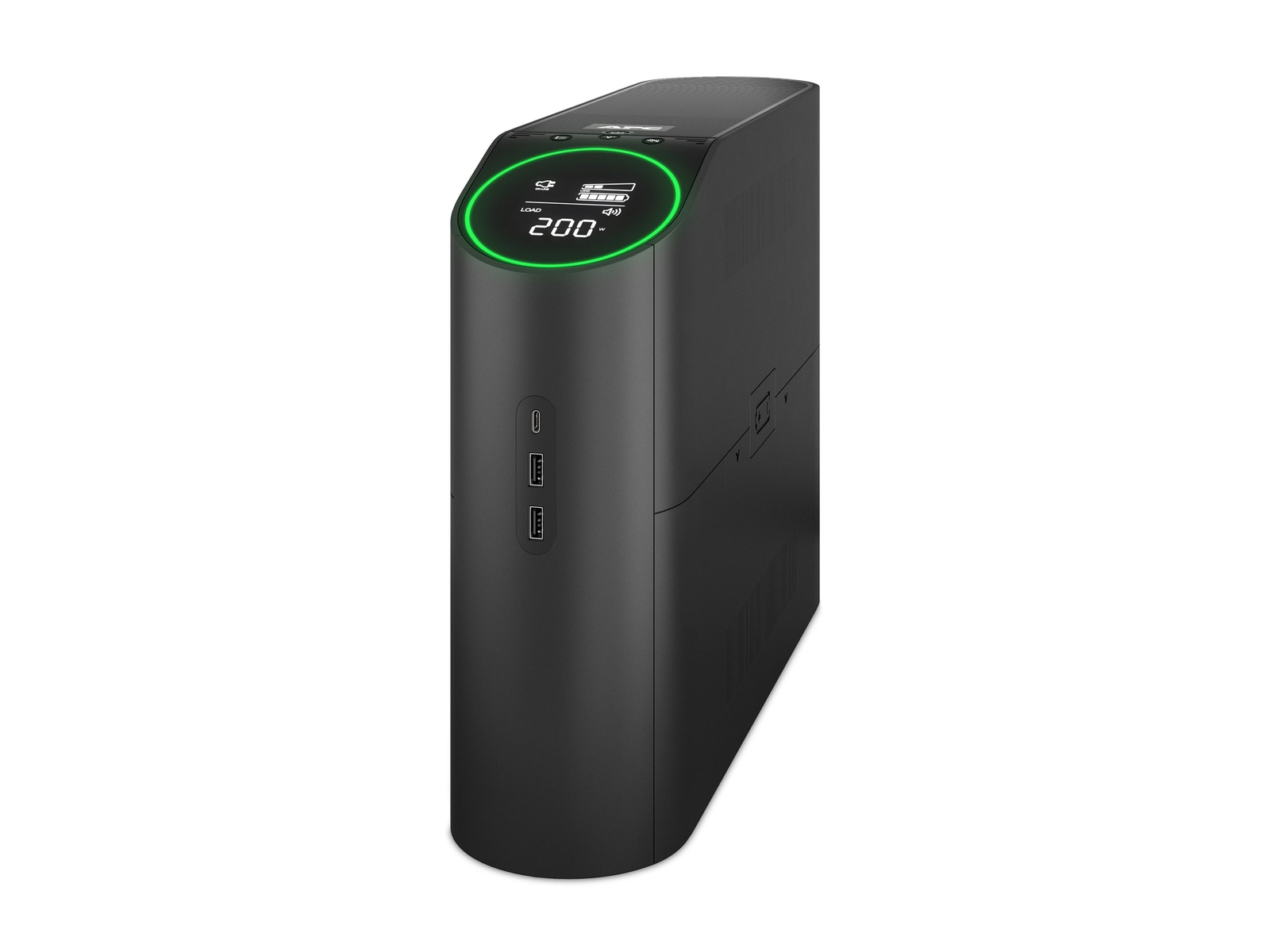 APC Back-UPS Pro UPS tower, RGB lights AC 230 V 1320 Watt BGM2200B-GR
