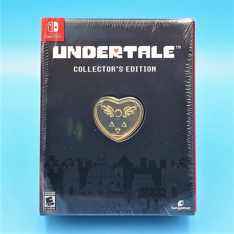 Undertale Collector's Edition with 14k Gold Music Box Locket Undertale Collector's Edition with 14k Gold Music Box Locket