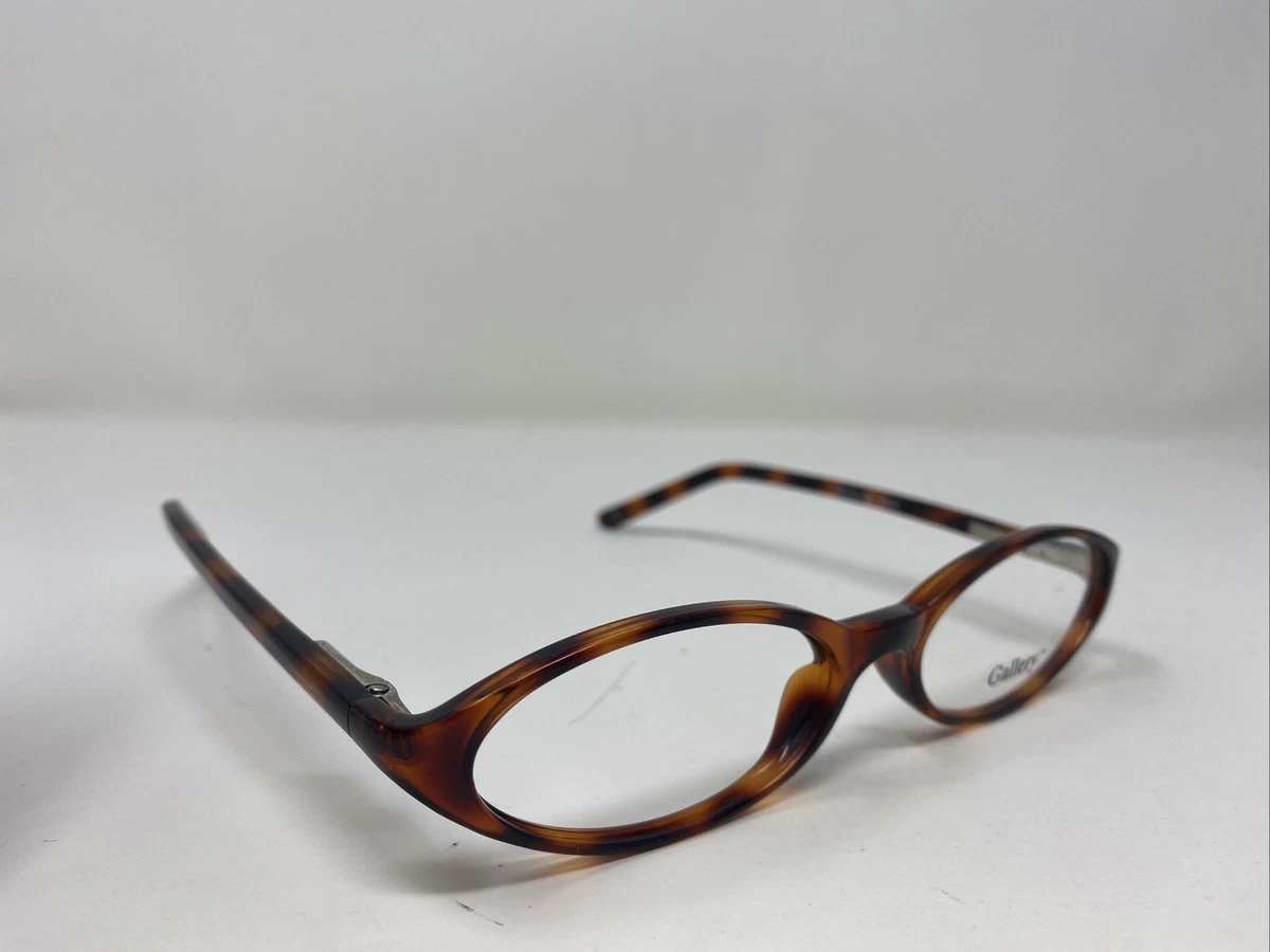 Gallery Eyeglasses Frames 50 16 135 Demi Tortoise Full Rim QJ83 eBay