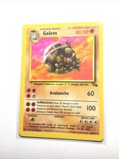 GOLEM - 36/62 - Fossil - Pokemon Card - LP on eBay