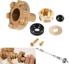 7Pcs RK-14MH Outside Faucet Repair Kit Metal Handle For Woodford Models 14, 18