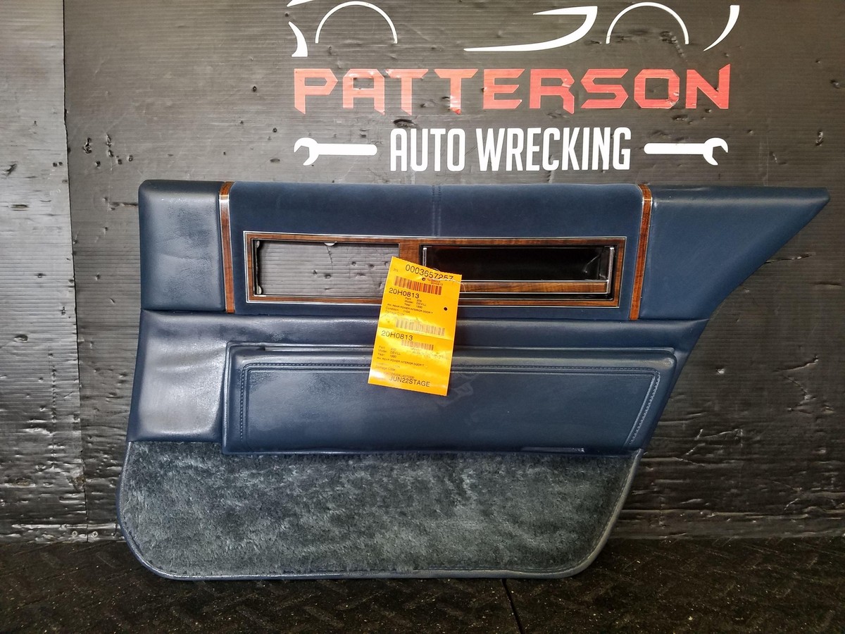 デリデリ 1990 CADILLAC DEVILLE REAR POWER PASSENGER INTERIOR DOOR TRIM