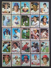 1978 Topps Baseball Set Break 25 Cards