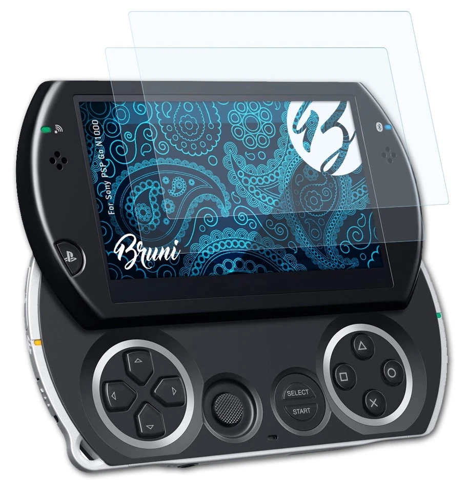 Bruni 2x Proteggi Schermo per Sony PSP Go N1000 Pellicola Protettiva - Immagine 3 di 4