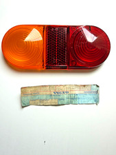 Volvo P1800 Amber Red Tail Light Lens New 1212714 Oem Volvo P1800 Amber Red Tail Light Lens New 1212714 Oem