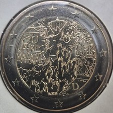 2019 Germany 2 Euro Coin 30th Anniversary Proof Coin