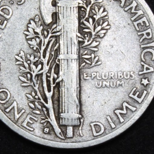 1945-S Mercury Dime Very Fine | Micro-S | Semi-Key Date | Free Shipping