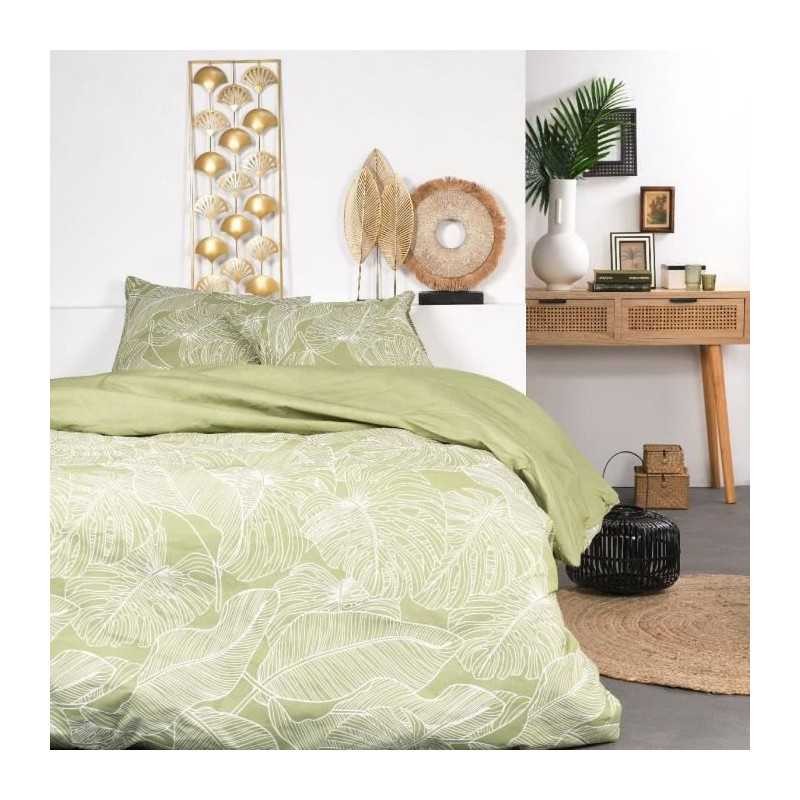 Parure de lit coton doux TODAY Sunshine anti-transpiration pour lit double