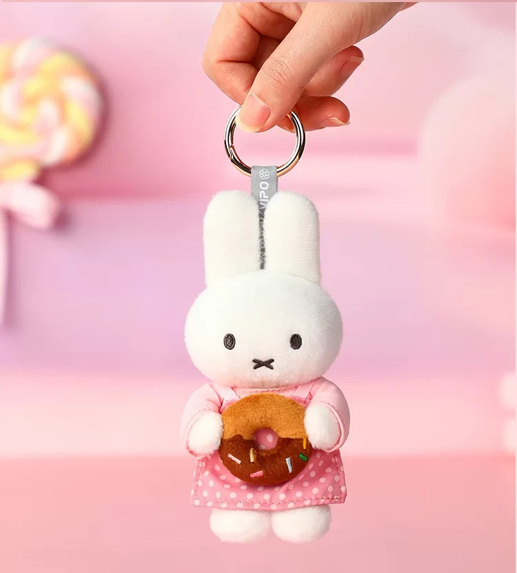 Vipo x Miffy Miffy Bakery Series Plush Keychains Blind Box | eBay
