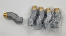 5 Pcs 3/4 Inch Fuel Hose Swivel Connector NPT Zinc Alloy 360 Rotating Fuel No...