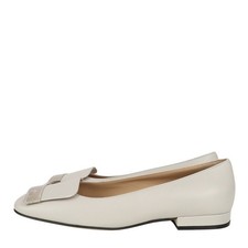 Sergio Rossi scarpe da donna ballerine numero 39 grigie pelle scarpe per il tempo libero scarpe basse