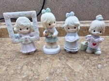Precious Moments  Girl Theme  4 Figurines  Sweetest Cookie In The Batch