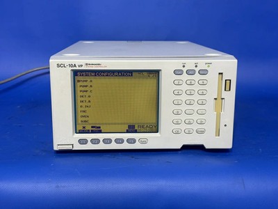 Shimadzu SCL-10AVP HPLC System Controller Lab Analytical Equipment Japan Used