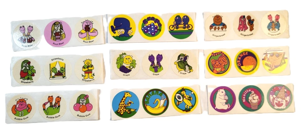 CTP DE COLECCIÓN RARO Descuento LOTE MULTI-PACK Scratch N Sniff Foto 2 de 4