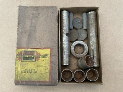 Vintage D&M AUTOMOTIVE PRODUCTS King Bolt Set K-383 w/ Box