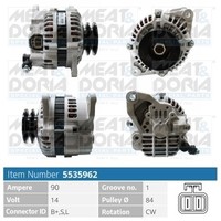 Meat & Doria Generator FüR Nissan Pick-Up D22 2.5 TD 4WD NP300