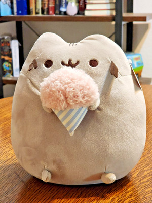Gund Pusheen Cat w/Cotton Candy 9.5'' Plush