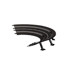 Carrera GO  High Banked Curve 1/30 6-Pack