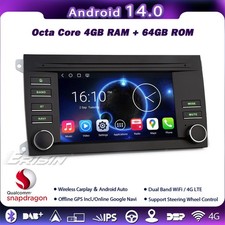 64GB Qualcomm Autoradio CarPlay Navigatore Radio wifi BT5.1 SWC Porsche Cayenne