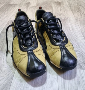Gucci Chaussures Homme Multicolore Cuir Baskets Gucci Homme Taille 8 Us