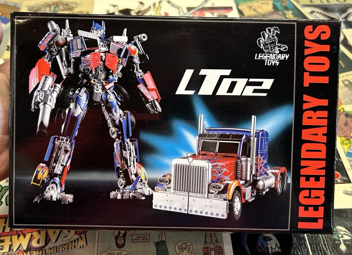 Lt02 Masterpiece Optimus Prime Mpm-04