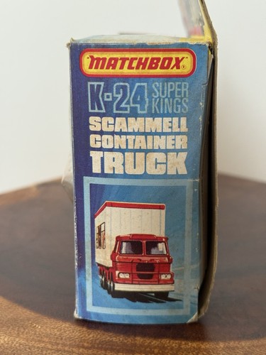Lesney Matchbox Super Kings K-24 Scammell Container Truck, in box 1976 - Picture 4 of 12