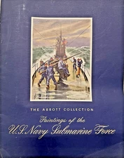 Paintings - U.S. Navy Submarine Force WW2 Abbott Collection Published in 1945