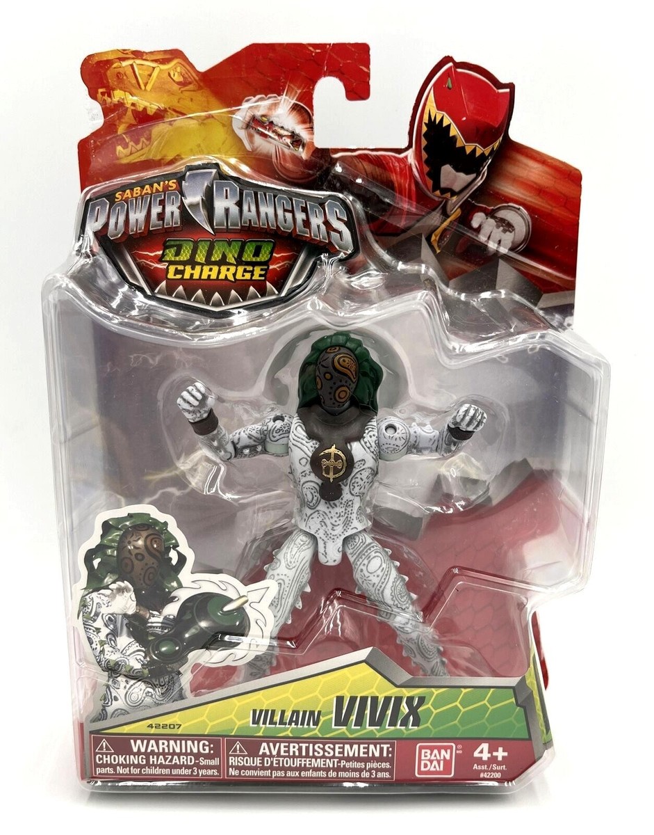 Power Rangers Dino Charge Villain Vivix Figure 42207 | eBay