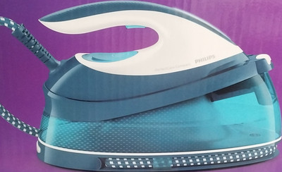 Philips PerfectCare Compact Dampfbügelstation kabelgebunden blau weiß