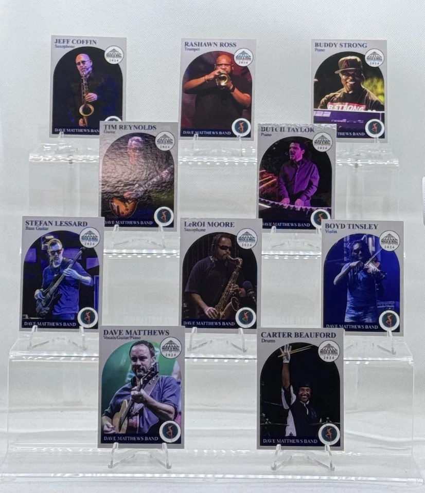 Dave Matthews Band (DMB) Trading Cards - Custom Set of 20 Band Members & Venues - Image 3 of 4