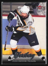 2007-08 Fleer Ultra Peter Forsberg Nashville Predators #85