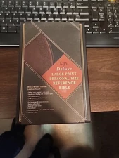 KJV Deluxe Large Print Personal Size Reference Bible