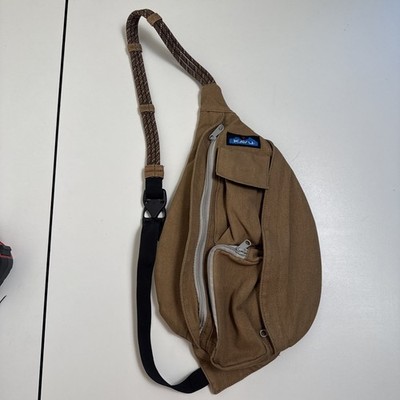 KAVU Rope Sling Bag Crossbody Backpack Adjustable Strap Shoulder Outdoor Z