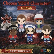 Stranger Things 8  Plush w/ Special Embroidery  U-PICK Will, Demogorgon  More
