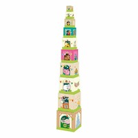 Haba StapelwüRfel Auf Dem Land Stapelspiel Stapelturm Stapelspielzeug Ab 1 Jahr
