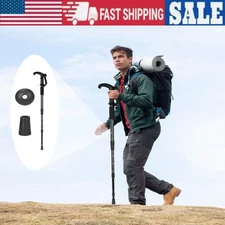 Foldable Hiking Walking Stick For Men Women Collapsible Posture Correcting Cane