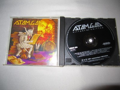 ATOMGOD-HISTORY RE-WRITTEN CD Death Angel Assassin Atheist Voidd Purgatory