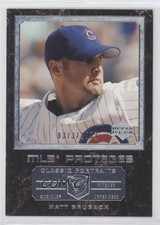 2003 Upper Deck Classic Portraits MLB Proteges 373/2003 Matt Bruback #151 u3f
