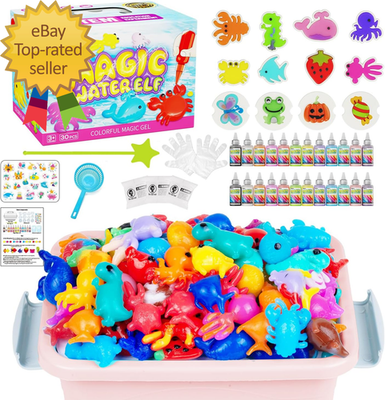#ad Magic Water Toy Elf Kit Water Fairy Water Gel Kit with 12 Magic Gels 12 Shape $21.37