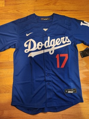 adult size L.A dodgers #17 shohei ohtani S-2xl stitched customized
